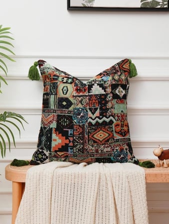 غشاء مخدة ديكور بوهيمي