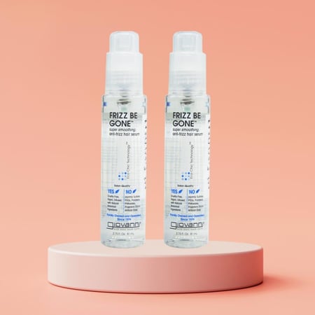 جيوفاني سيروم شعر 81 مل لتنعيم الشعر ومقاوم للتجعد - عرض الحبتين