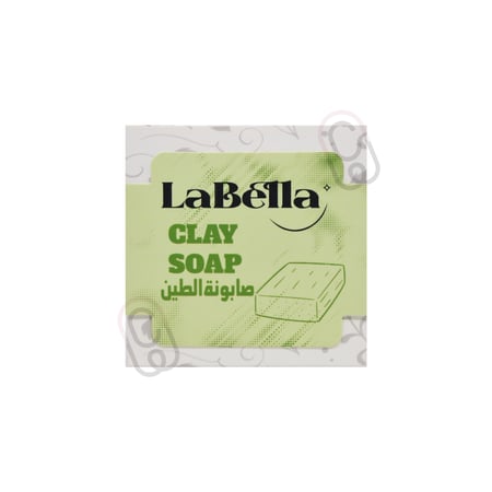 لابيلا صابون الطين لترطيب البشرة و تقليل التهيج قطعة 150 جرام