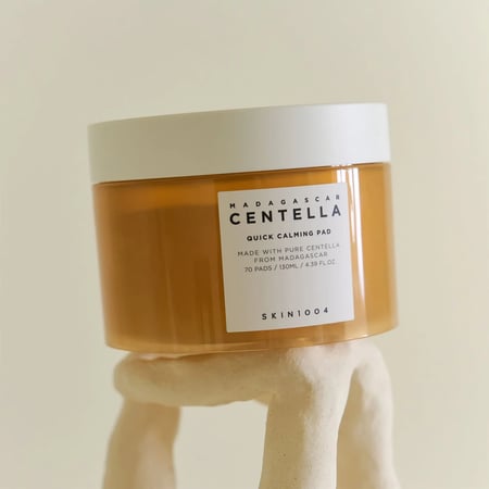 سكن1004 سينتلا مدغشقر مسحات تهدئة البشرة 70 مسحة