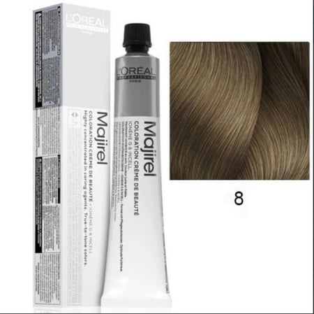 صبغة ماجيريل لتلوين الشعر أشقر فاتح 8 من لوريال بروفيشينال