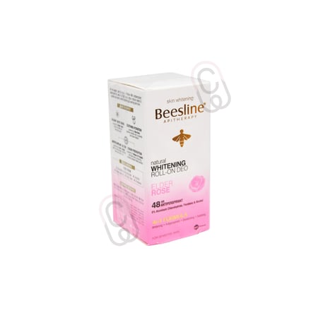 بيزلين مزيل رائحة العرق لتفتيح البشرة برائحة الورد خالي من العطور 50مل