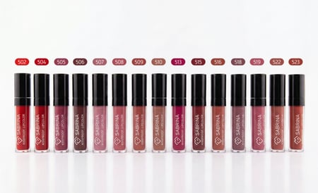 سابرينا أحمر شفاه سائل كيس بروف رقم 519