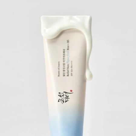 واقي شمس كوري المائي المنعش SPF50++ بخلاصة الأرز و البروبيوتيك من بيوتي اوف جوسيون