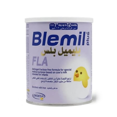 بليميل بلس خالي من اللاكتوز FLA من الولادة حتى 12 شهر 250 جم