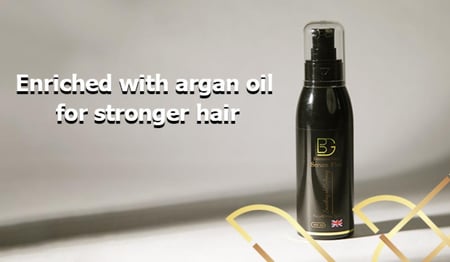 بي جي العناية المركزة سيروم بلص بزيت الارجان لجميع أنواع الشعر 100مل