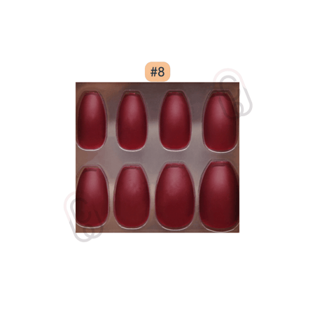 جازلي اظافر 24 قطعة #8 كوفين شيب