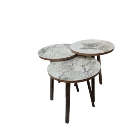 طقم طاولات ثلاث قطع