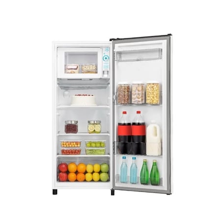 ثلاجة هام باب واحد - 6.3 قدم مكعب - أبيض - HM255WRFH23