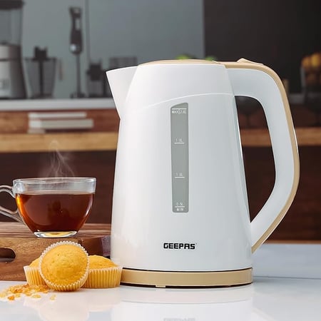 غلاية كهربائية من جيباس 1.7 لتر - GK6122