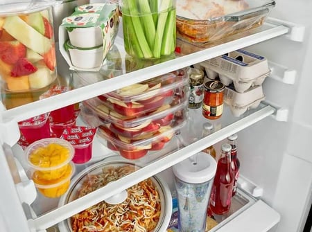 ثلاجة يوجين 406 لتر ,14.3 قدم مكعب , بابين, تبريد بالبخار ,فضي -UR2DML406S