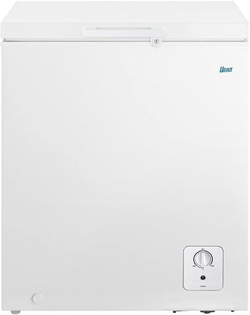 يوجين فريزر مسطح 5.1 قدم 144 لتر أبيض