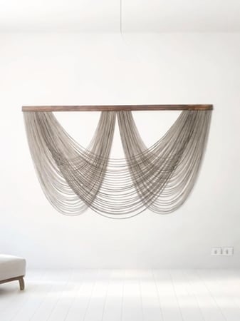 لوحه جدارية لون رمادي