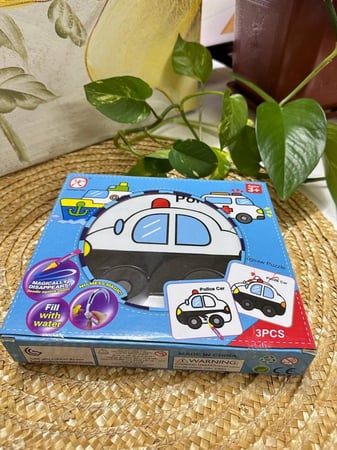 بطاقة البازل والتلوين المائي (وسائل المواصلات)