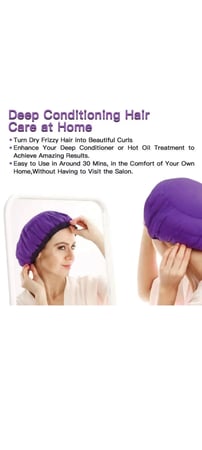 قبعة الرأس الحرارية ببذور الكتان للترطيب