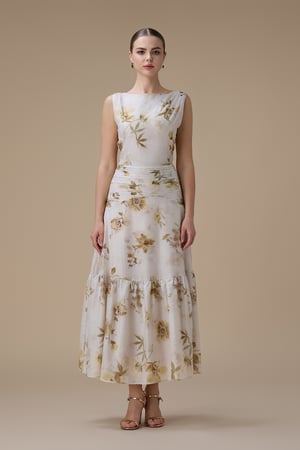 فستان بيج ميدي مورد