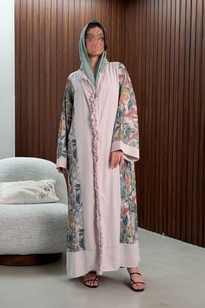 عباية واسعة مشجرة