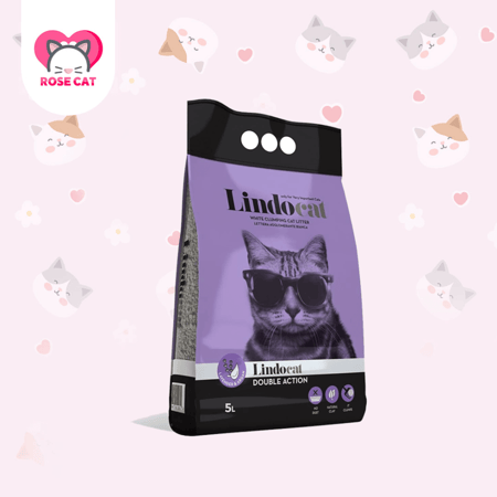 رمل ليندو كات برستيج للقطط 5 لتر
