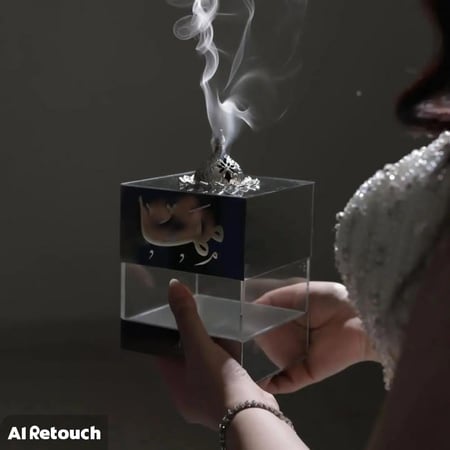 مبخره.مرايابالاسم -من حروف الغلا