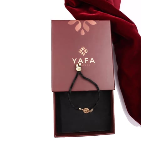 اساور حروف من ذهب و الحبل المبروم