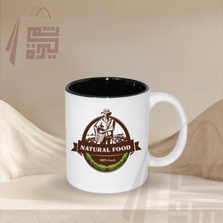 كوب ملون من الداخل بتصميمك الخاص