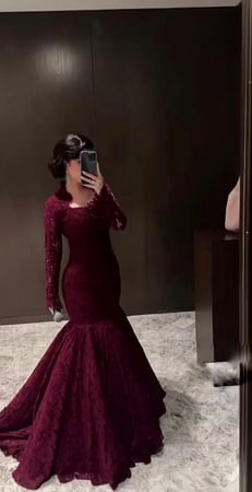 فستان دانتيل القصه الانيقه