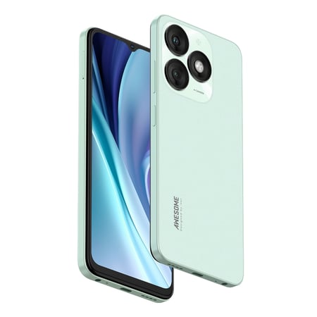 جوال ايتل A50 سعة 64 جيجا ورام 8 اخضر الجيل الرابع