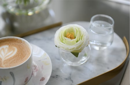 فازة راننكولوس تفاحي