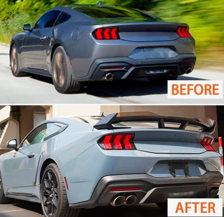 جناح خلفي دارك هورس موستنج 2024