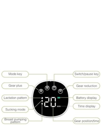 المضخة الكهربائية القابلة للارتداء للسيدات
