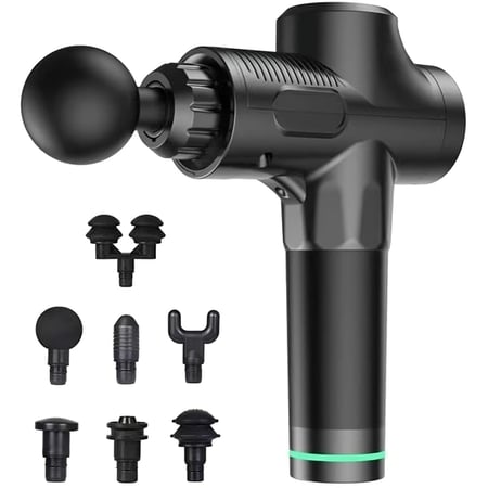 مسدس تدليك 7 ف 1 مع حقيبة