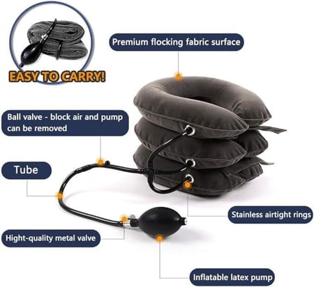 جهاز تدليك دعامة للعناية بصحة الرقبة