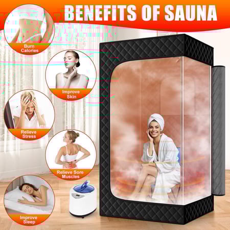 جهاز حمام الساونا الغرفة مع كرسي