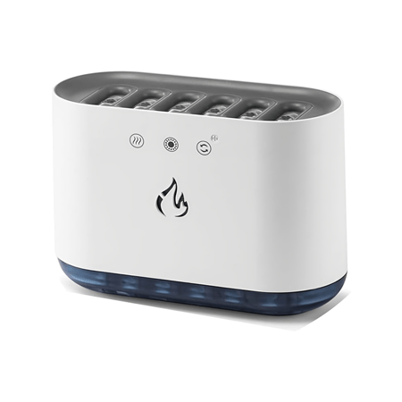 فواحة ومرطب هواء مع 6 ألوان اضاءة