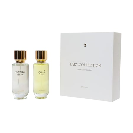 بوكس هدايا مجموعة ليدي عطر سكون 100 مل وعطر في 100 مل