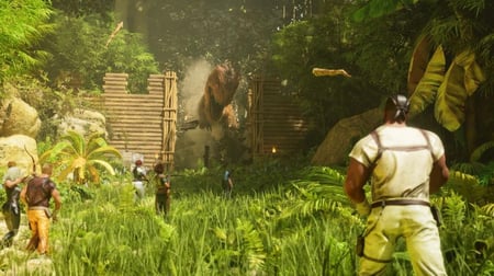 مشاهد بناء القاعدة في ARK Survival Ascended تأجير ألعاب PS5 PS4