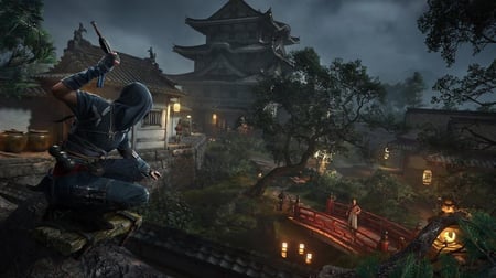 استكشاف المدن في Assassins Creed Shadows تأجير لعبة PS5