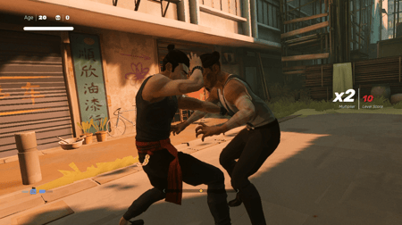 لقطة لعب من SIFU مع معارك فنون قتالية وتأجير ألعاب بلايستيشن