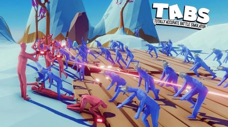 وحدات القتال في لعبة Totally Accurate Battle Simulator تأجير