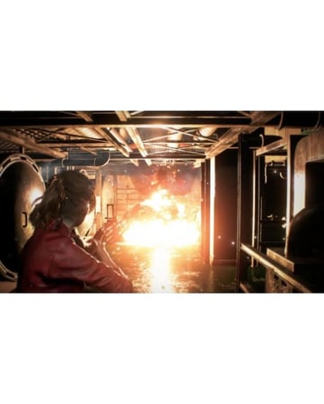 لقطة لعب Resident Evil 2 Remake مواجهة الزومبي تأجير PS5 PS4