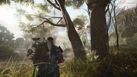 تأجير لعبة ARC Raiders عرض جيم بلاي قتال الروبوتات