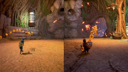 مراحل متنوعة في لعبة It Takes Two تأجير بلايستيشن