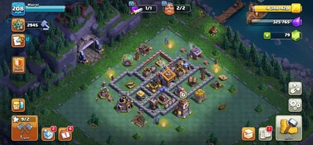 حساب كلاش أوف كلانس تاون 17 | سياج قوي | TH17 Clash of Clans