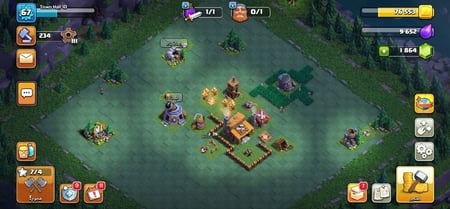 كلاش اوف كلانس تاون 10 ماكس سياج ودفاع + 1869 جوهره