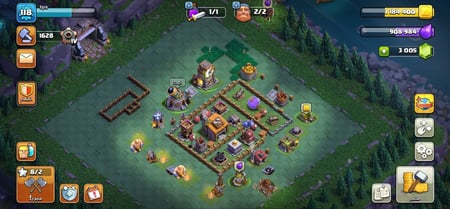 حساب كلاش أوف كلانس تاون 16