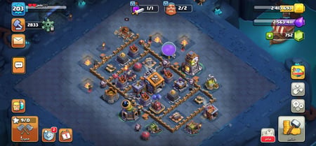 حساب كلاش اوف كلانس – تاون هول 16 متطور