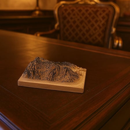 مجسم جبل احد