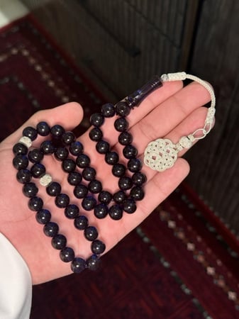 زعفراني حرباء ازرق طربزونة وفواصل نحاس