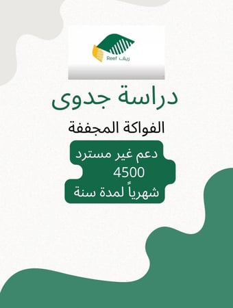 دراسة جدوى الفواكه المجففة