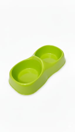 صحن اكل القطط مزدوج وسط صناعة ايطالية mps